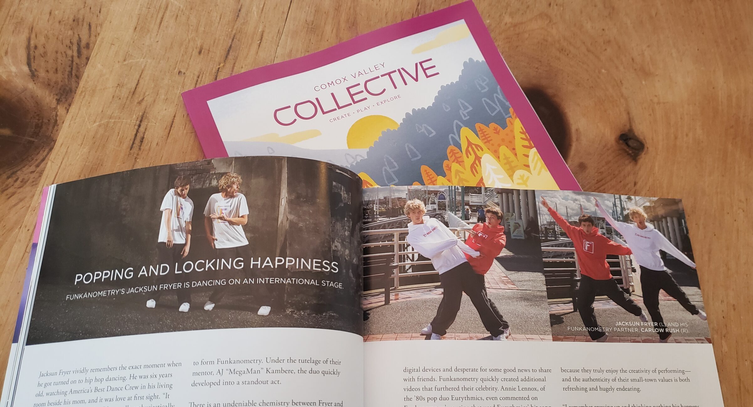 Photo of CV Collective magazine