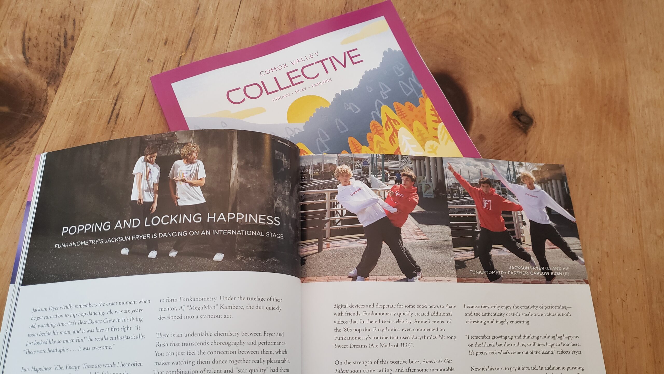 Photo of CV Collective magazine